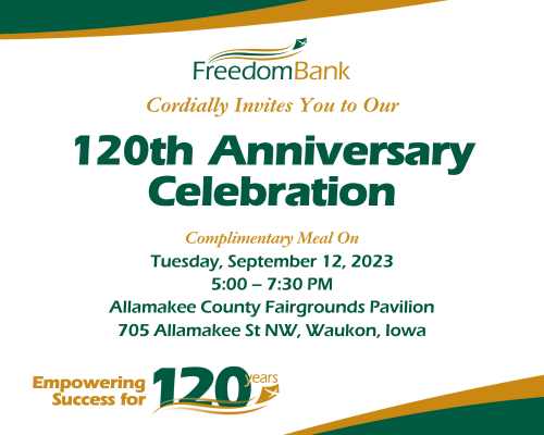120th Anniversary Celebration Event
