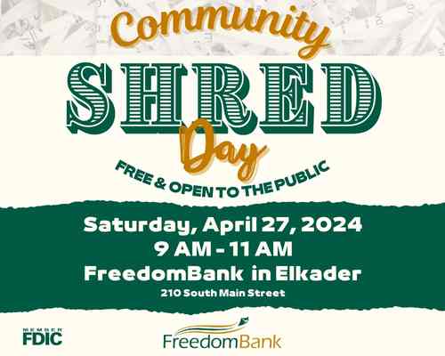 Community Shred Day 2024