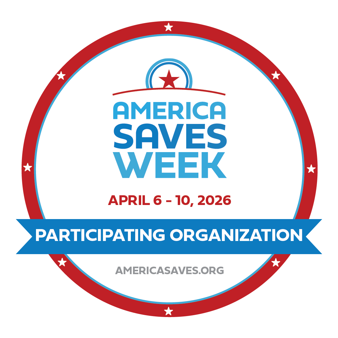 America Saves Week participating organization badge
